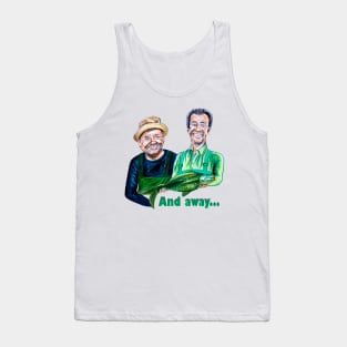 Caricatures of Bob Mortimer and Paul Whitehouse - Gone Fishing Tank Top